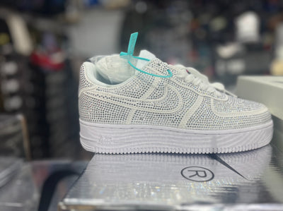 "ALL WHITE AIR FORCE 1'S" AKA "CRYSTAL"