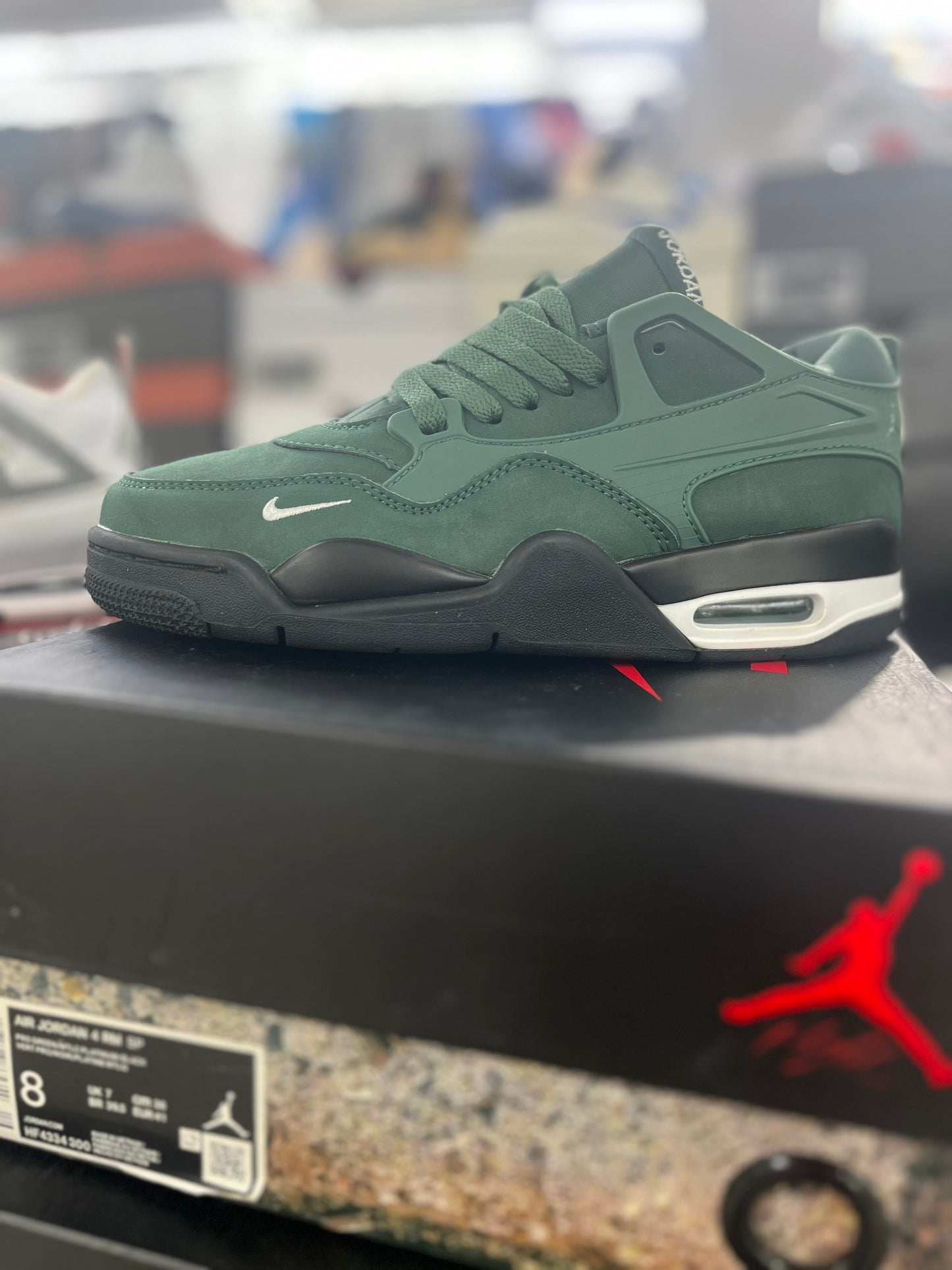 Nigel Sylvester Air Jordan 4 RM “Fence Green”