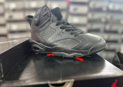 "Air Jordan 6's "ALL BLACK LEATHER"AKA "BLACK CAT"