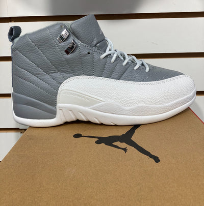 Air Jordans "12s Retro White & Grey