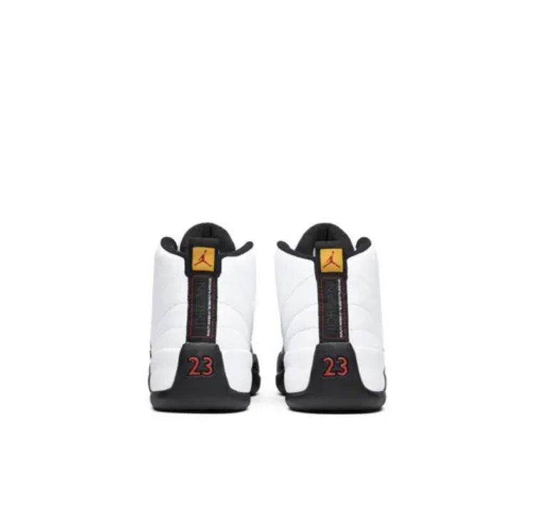 Air Jordan "12s Retro" White&Black&Gold
