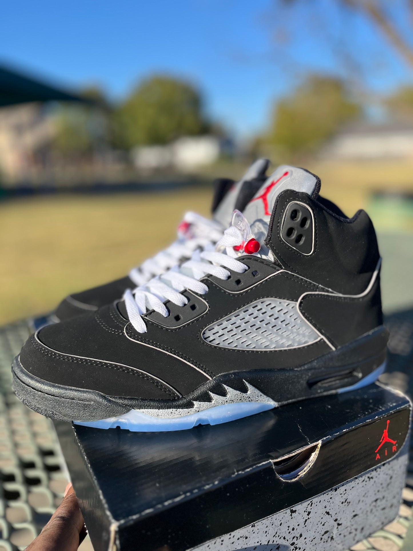 “Nike Air Jordan 5 “metallic reimagined”