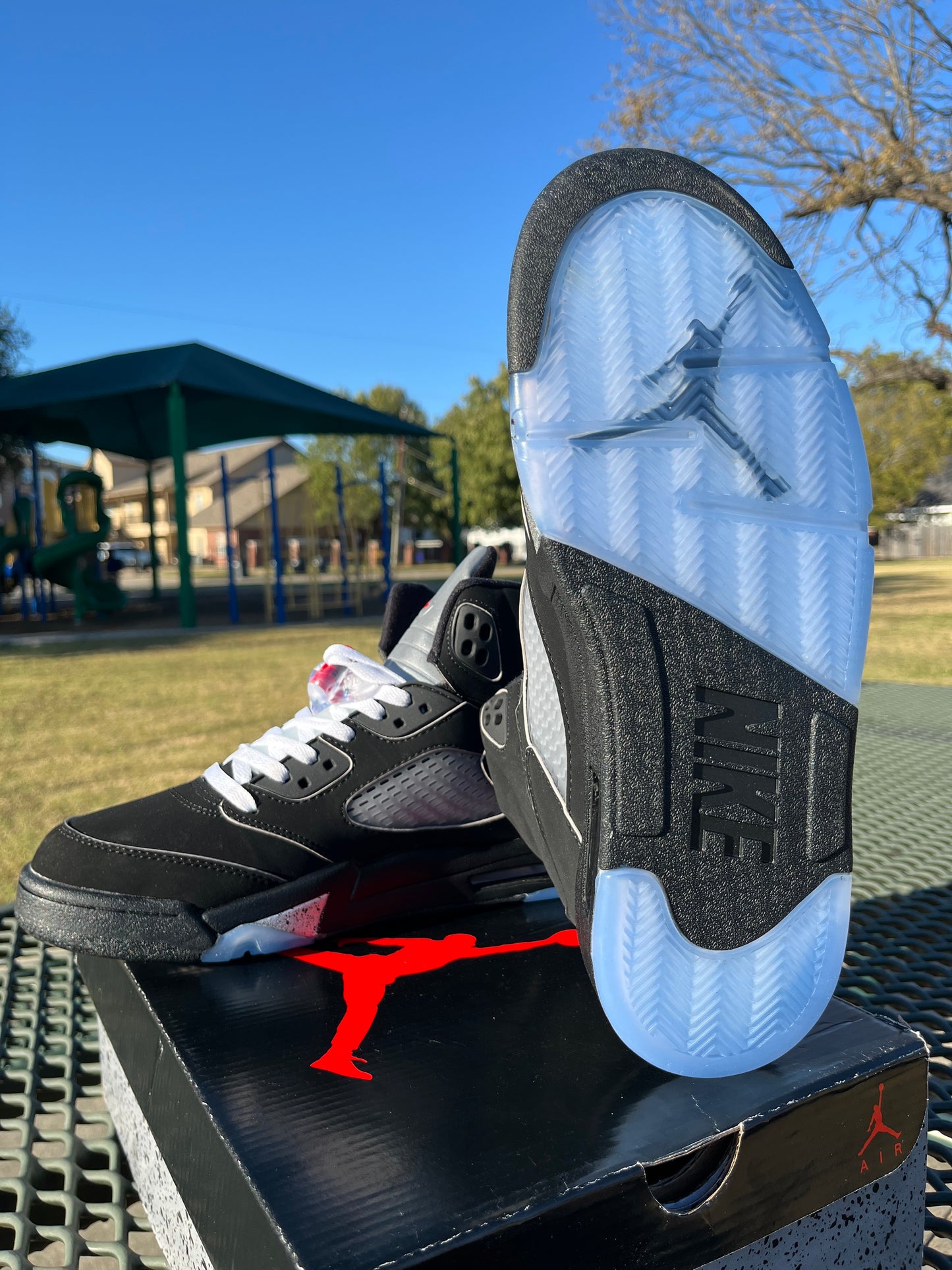 “Nike Air Jordan 5 “metallic reimagined”