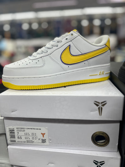 AIR FORCE 1s KOBE BRYANT LOW RETRO’S “QS HOME”