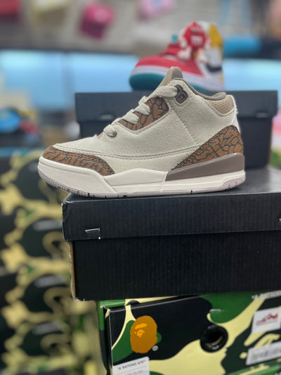 AIR JORDAN 3's KIDS***"PALOMINO"