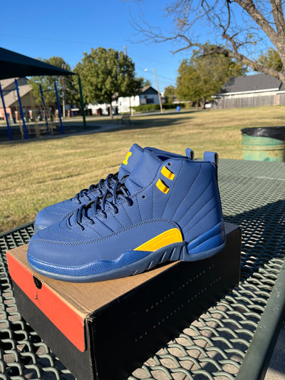 Nike Air Jordan 12s “Michigan University blue PE EDITION “