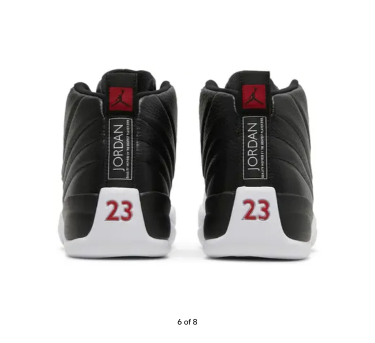 Air Jordan "12s Retro "playoff'