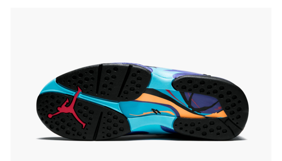 "AIR JORDAN 8's RETRO"AQUA" CLASSIC