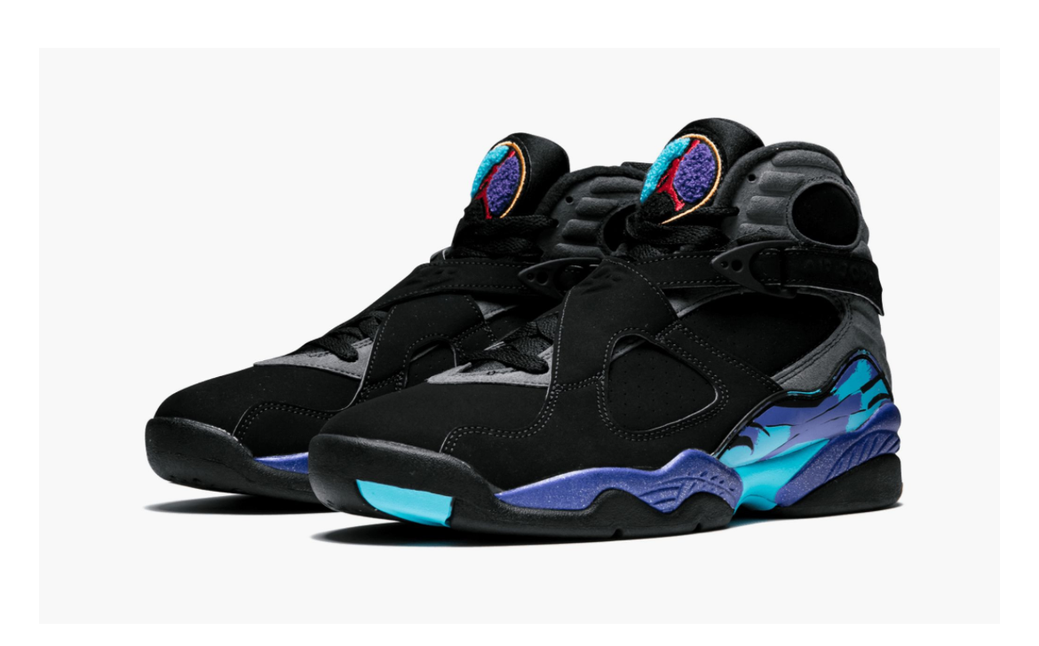 "AIR JORDAN 8's RETRO"AQUA" CLASSIC